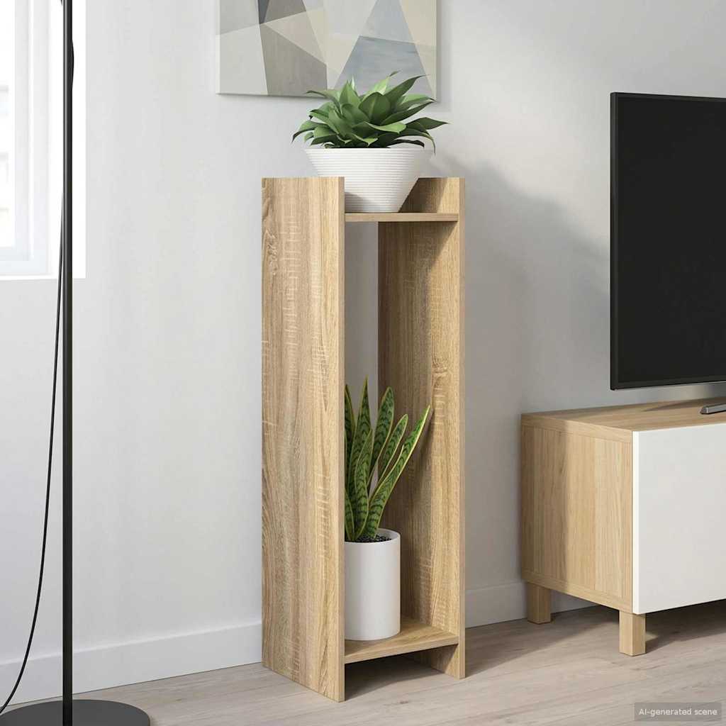Supporto per piante 2 pcs Rovere Sonoma 30 x 30 x 100 cm | homemem39