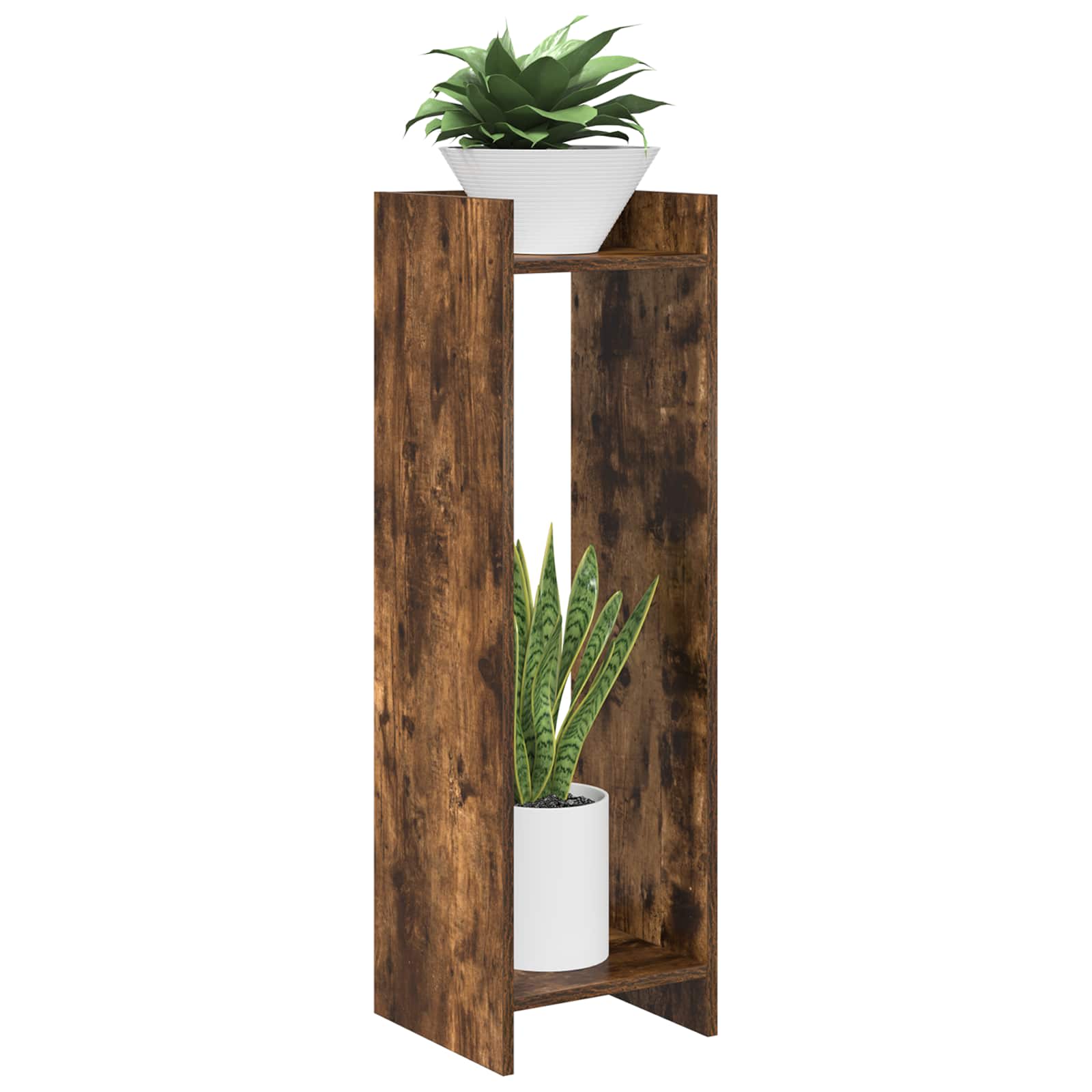 Supporto per piante Quercia Affumicata 30 x 30 x 100 cm | homemem39