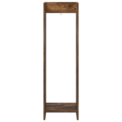 Supporto per piante 2 pcs Quercia Affumicata 30 x 30 x 100 cm | homemem39