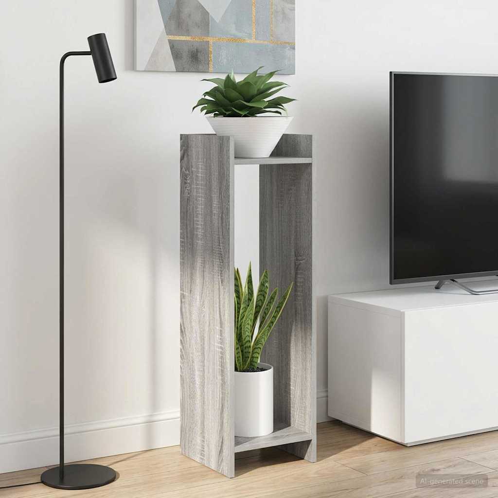 Supporto per piante 2 pcs Sonoma grigia 30 x 30 x 100 cm | homemem39
