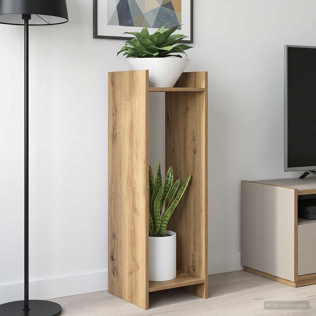 Supporto per piante Rovere Artigianale 30 x 30 x 100 cm