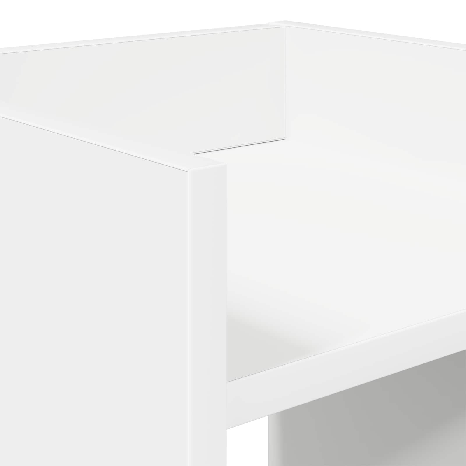 Supporto per piante Bianco 30 x 30 x 80 cm Legno ingegnerizzato | homemem39