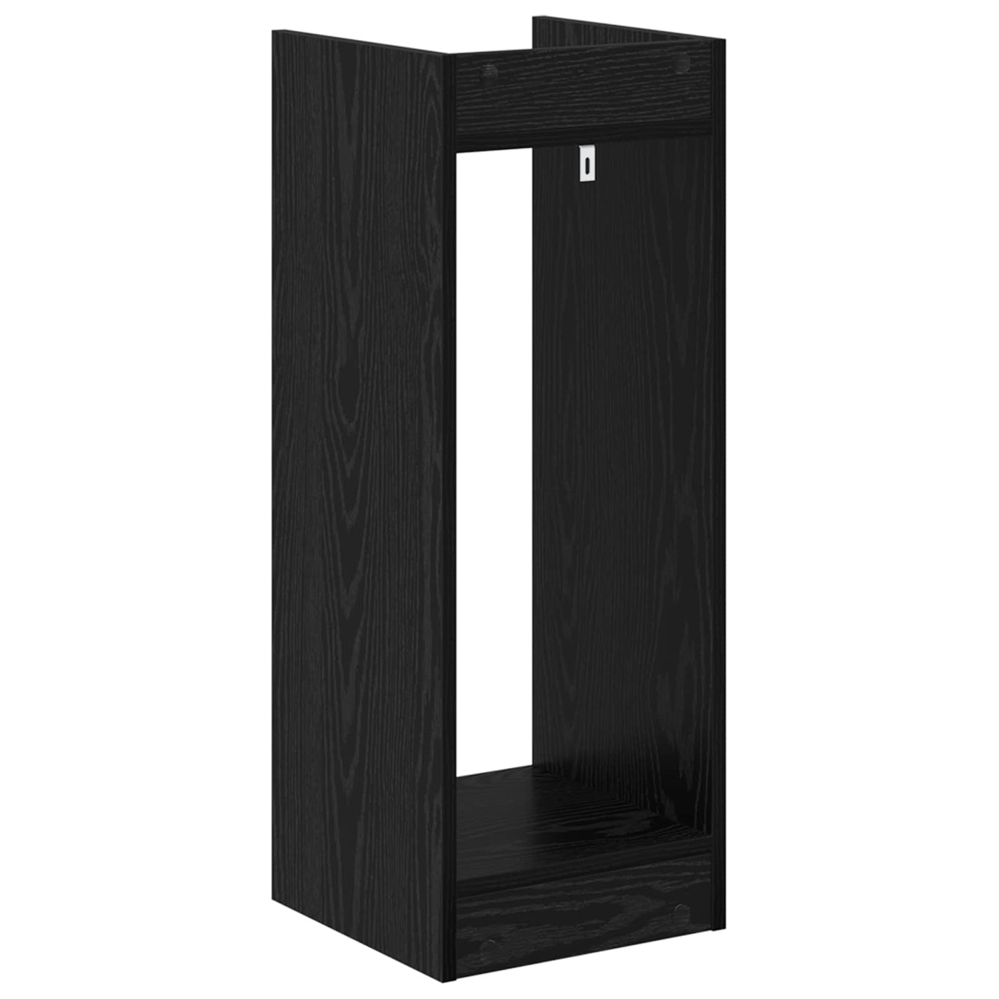 Supporto per piante 2 pcs Rovere Nero 30 x 30 x 80 cm | homemem39
