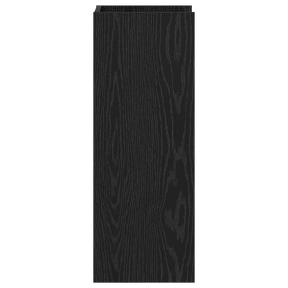 Supporto per piante 2 pcs Rovere Nero 30 x 30 x 80 cm | homemem39