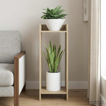 Supporto per piante Rovere Sonoma 30 x 30 x 80 cm | homemem39