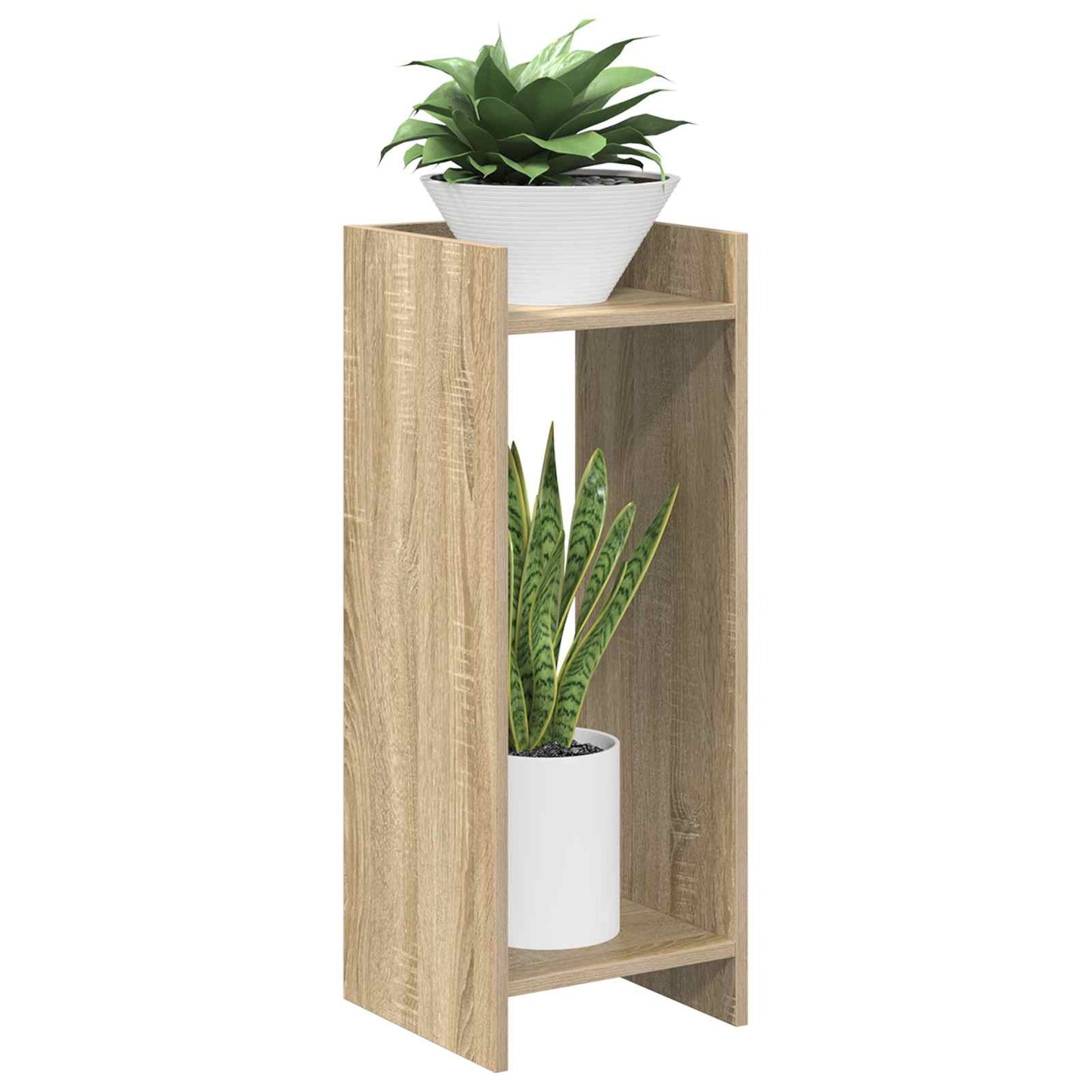 Supporto per piante 2 pcs Rovere Sonoma 30 x 30 x 80 cm | homemem39