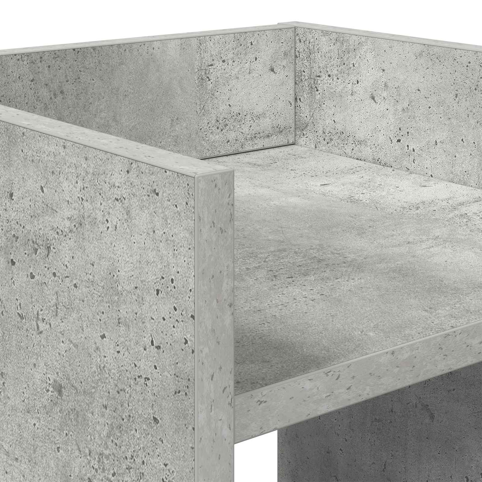Supporto per piante 2 pcs Grigio Cemento 30 x 30 x 80 cm | homemem39
