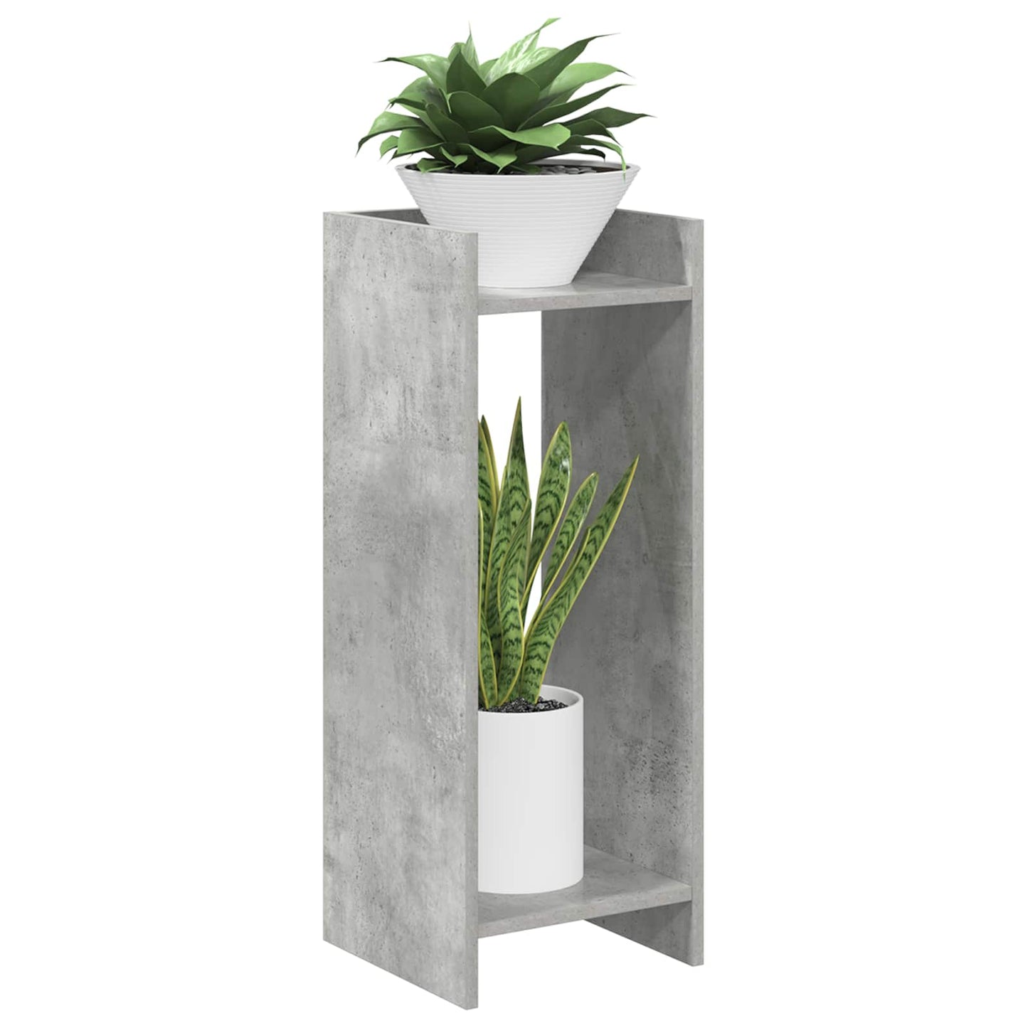 Supporto per piante 2 pcs Grigio Cemento 30 x 30 x 80 cm | homemem39