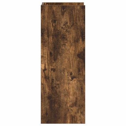 Supporto per piante 2 pcs Quercia Affumicata 30 x 30 x 80 cm | homemem39
