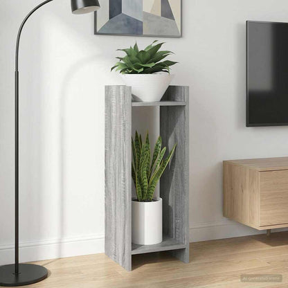 Supporto per piante 2 pcs Sonoma grigia 30 x 30 x 80 cm | homemem39