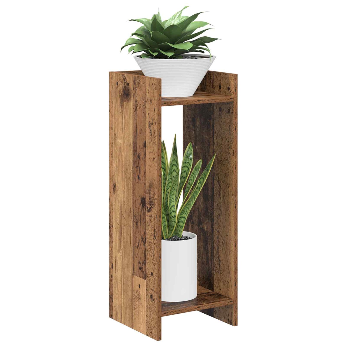 Supporto per piante Legno vecchio 30 x 30 x 80 cm | homemem39