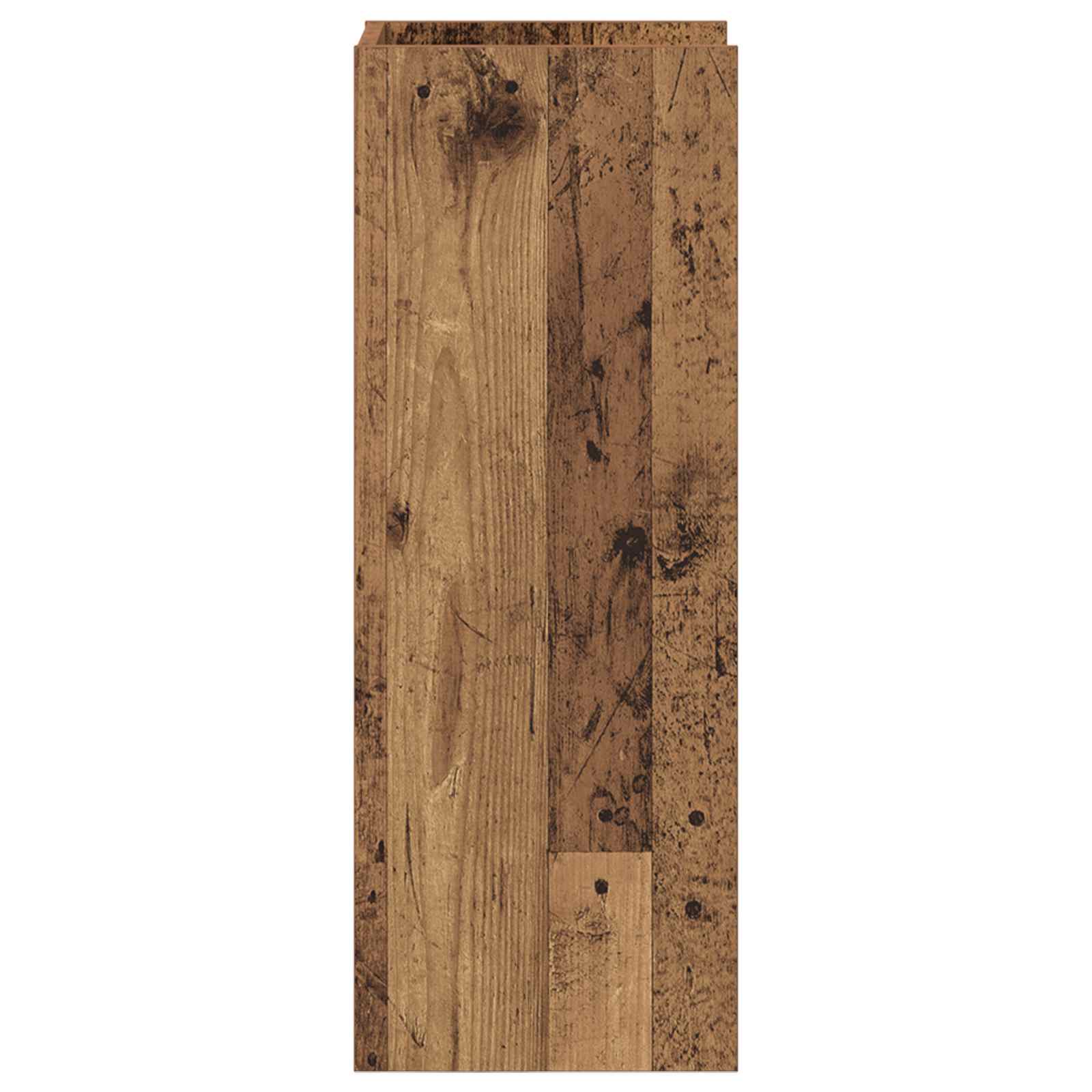 Supporto per piante Legno vecchio 30 x 30 x 80 cm | homemem39