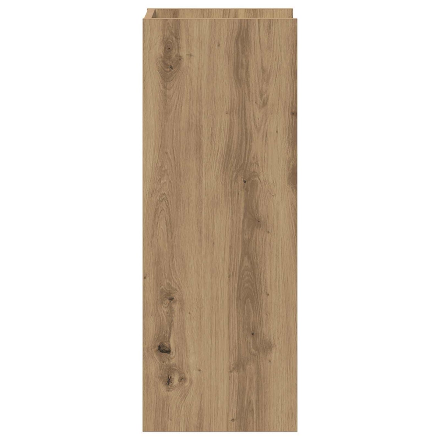 Supporto per piante 2 pcs Rovere Artigianale 30 x 30 x 80 cm | homemem39
