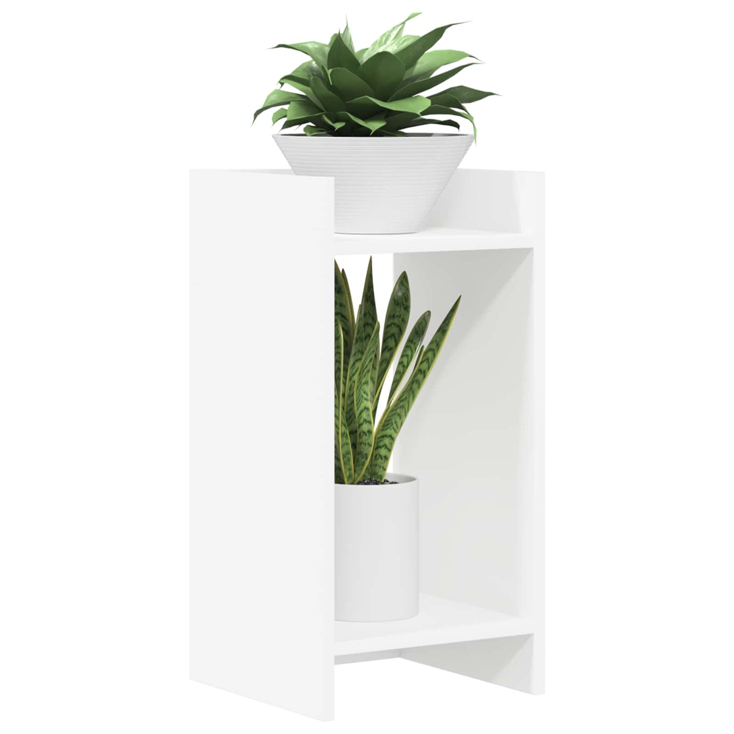 Supporto per piante 2 pcs Bianco 30 x 30 x 60 cm | homemem39