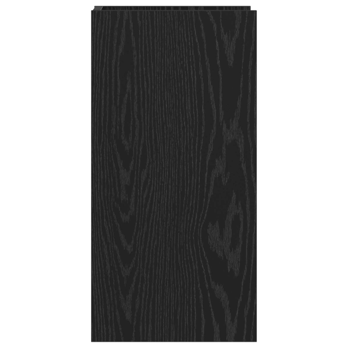 Supporto per piante con lo scaffale Rovere Nero 30 x 30 x 60 cm | homemem39