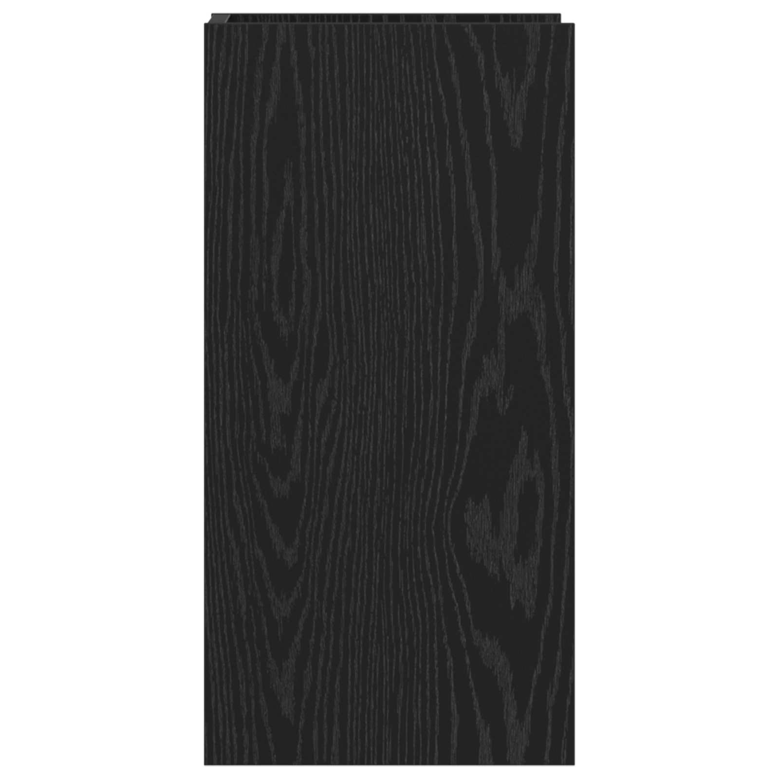 Supporto per piante con lo scaffale Rovere Nero 30 x 30 x 60 cm | homemem39