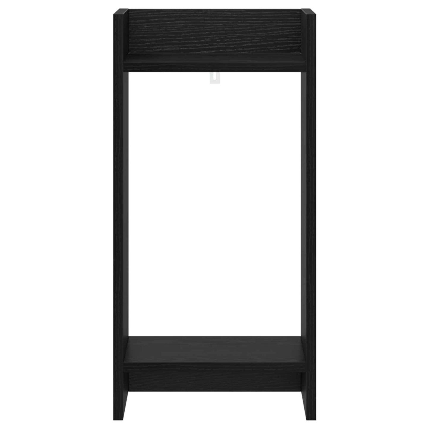 Supporto per piante con lo scaffale Rovere Nero 30 x 30 x 60 cm | homemem39