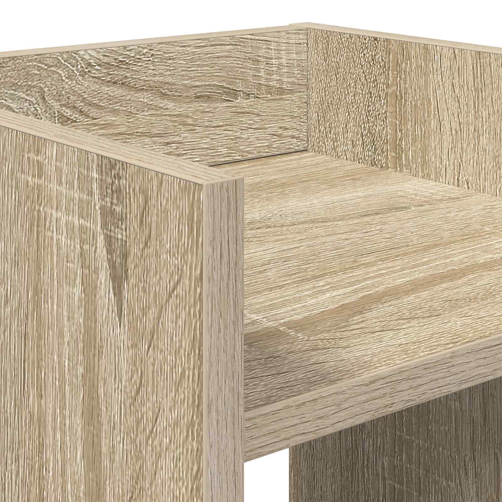 Supporto per piante 2 pcs Rovere Sonoma 30 x 30 x 60 cm | homemem39