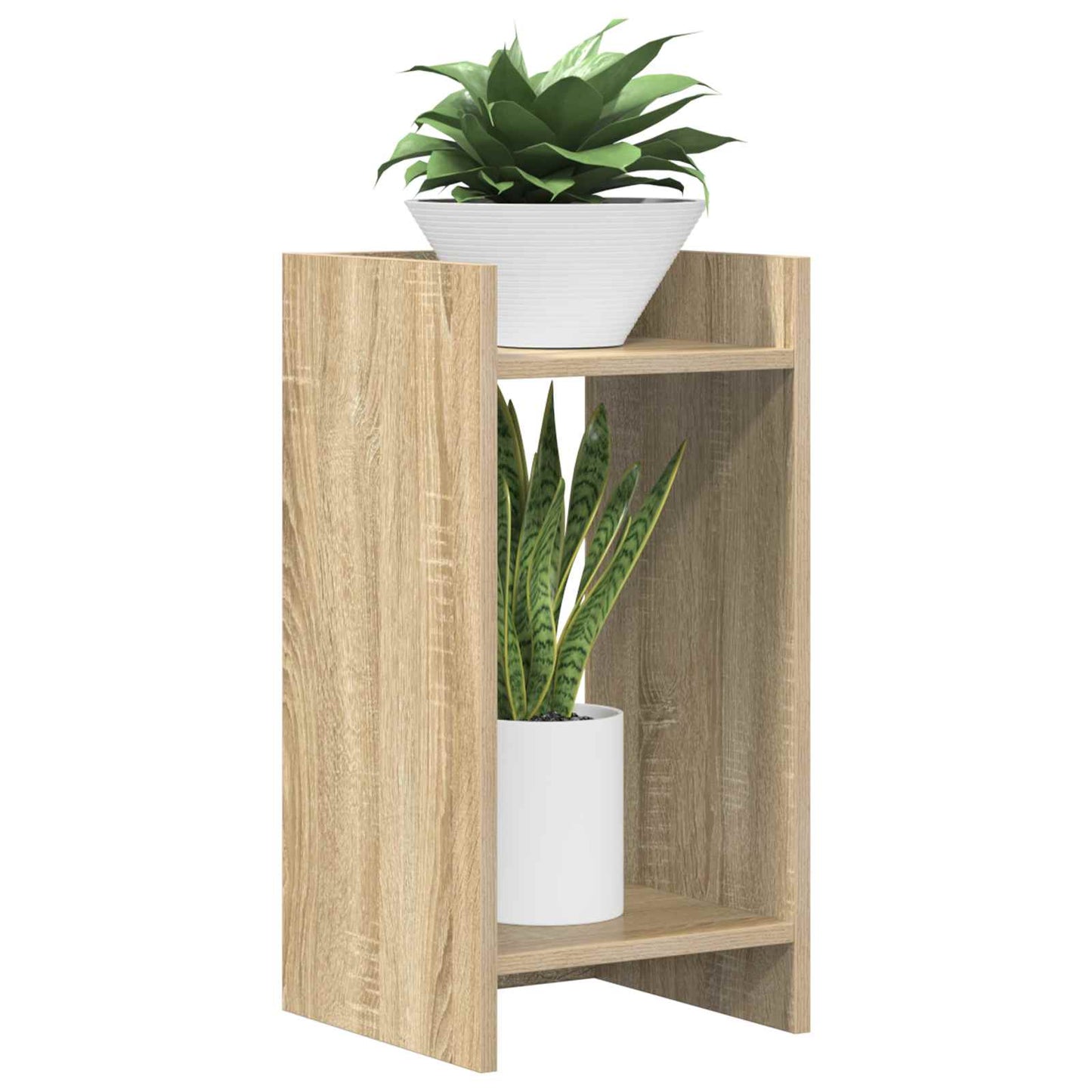 Supporto per piante 2 pcs Rovere Sonoma 30 x 30 x 60 cm | homemem39