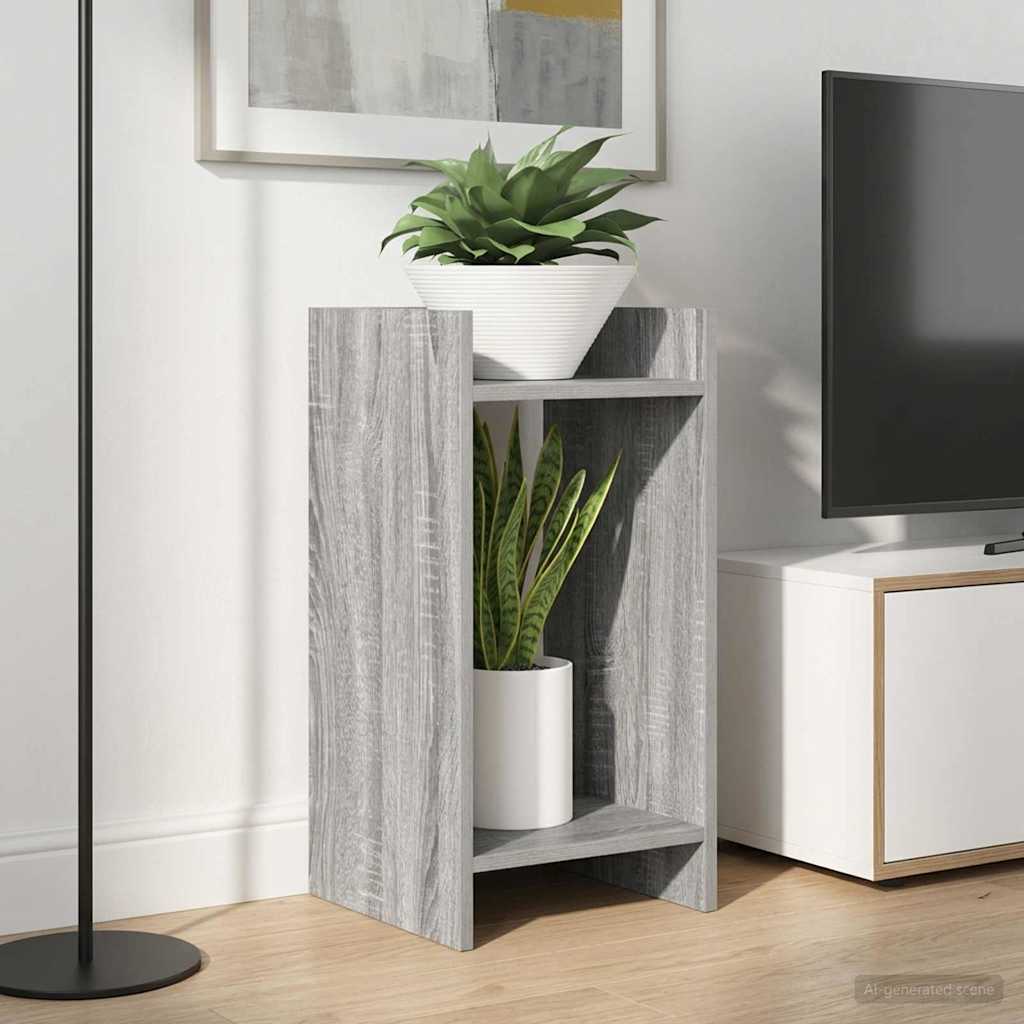Supporto per piante 2 pcs Sonoma grigia 30 x 30 x 60 cm | homemem39