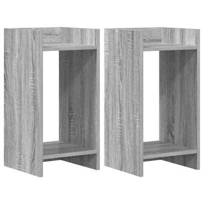 Supporto per piante 2 pcs Sonoma grigia 30 x 30 x 60 cm | homemem39