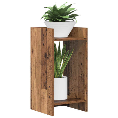 Supporto per piante 2 pcs Legno vecchio 30 x 30 x 60 cm | homemem39