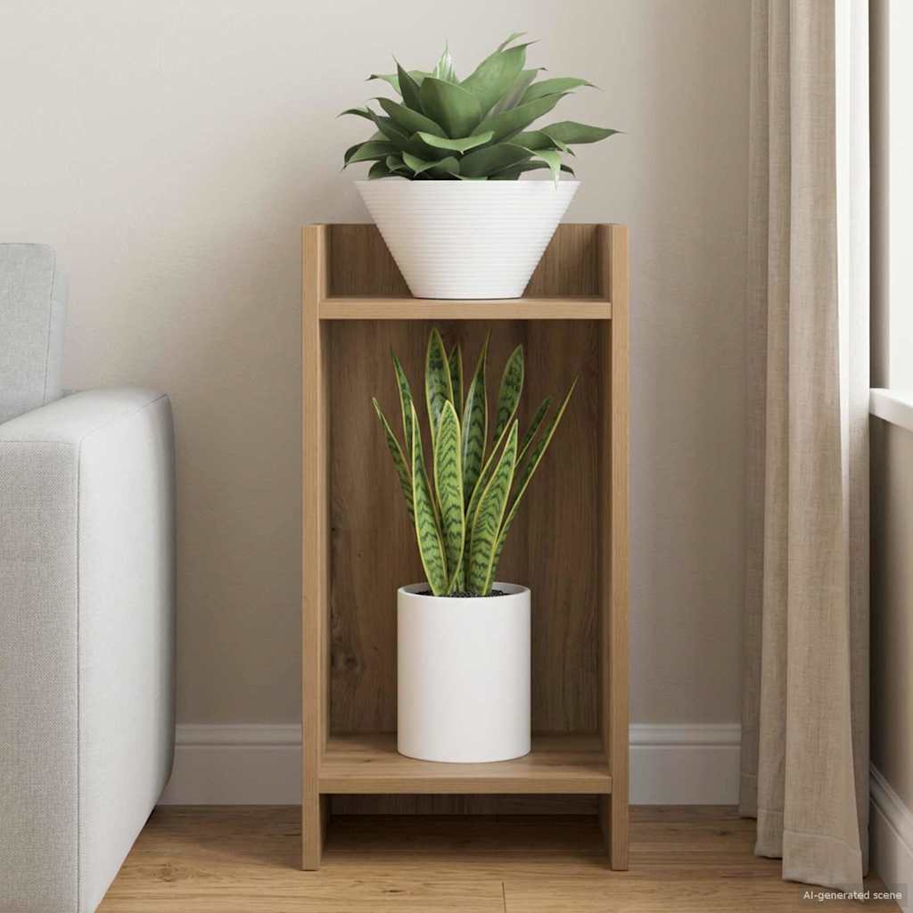 Supporto per piante Rovere Artigianale 30 x 30 x 60 cm | homemem39