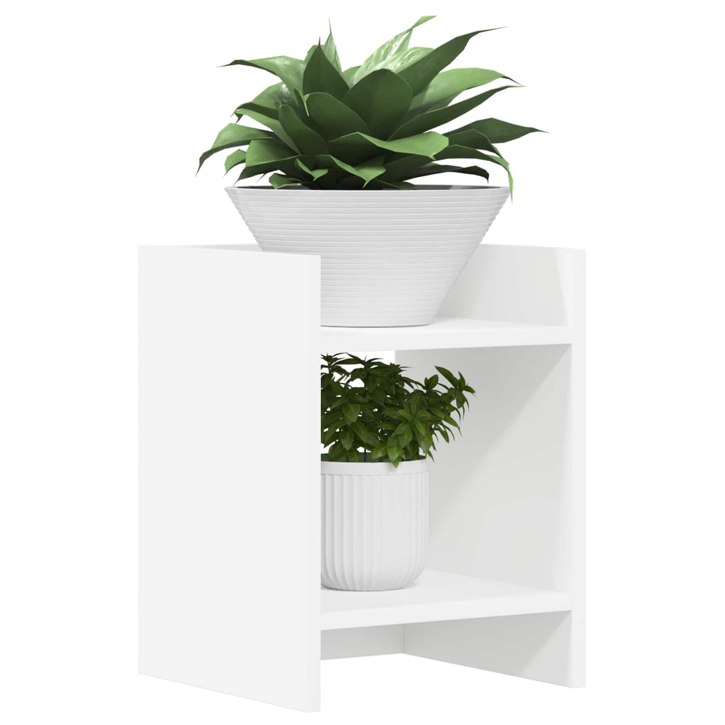 Supporto per piante Bianco 30 x 30 x 40 cm Legno ingegnerizzato | homemem39