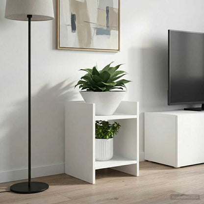 Supporto per piante 2 pcs Bianco 30 x 30 x 40 cm | homemem39