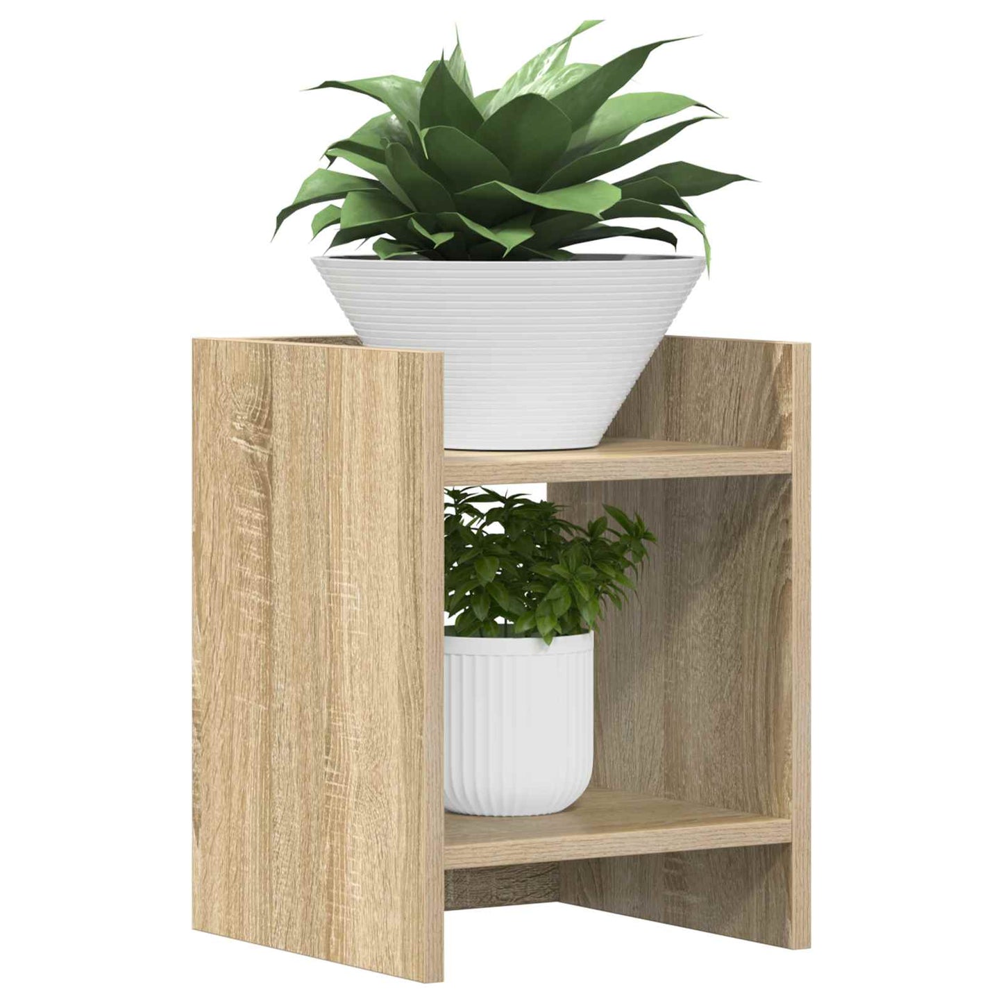 Supporto per piante 2 pcs Rovere Sonoma 30 x 30 x 40 cm