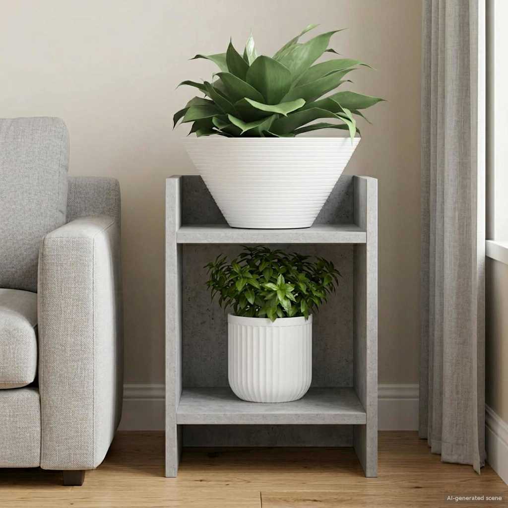 Supporto per piante Grigio Cemento 30 x 30 x 40 cm | homemem39