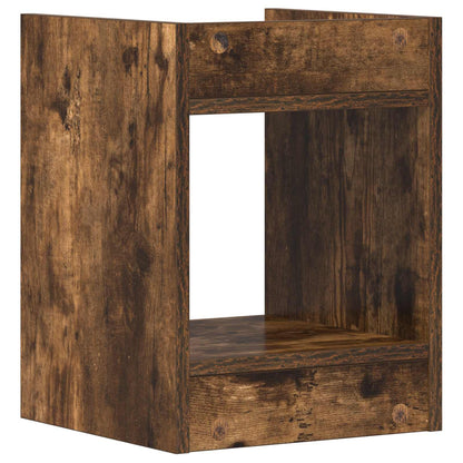 Supporto per piante Quercia Affumicata 30 x 30 x 40 cm | homemem39