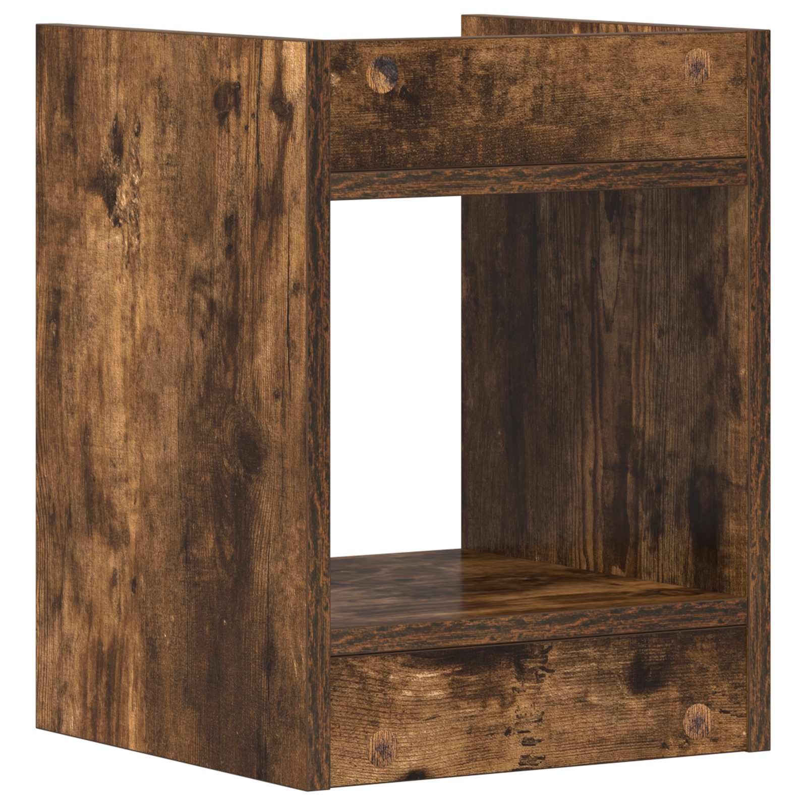 Supporto per piante 2 pcs Quercia Affumicata 30 x 30 x 40 cm | homemem39