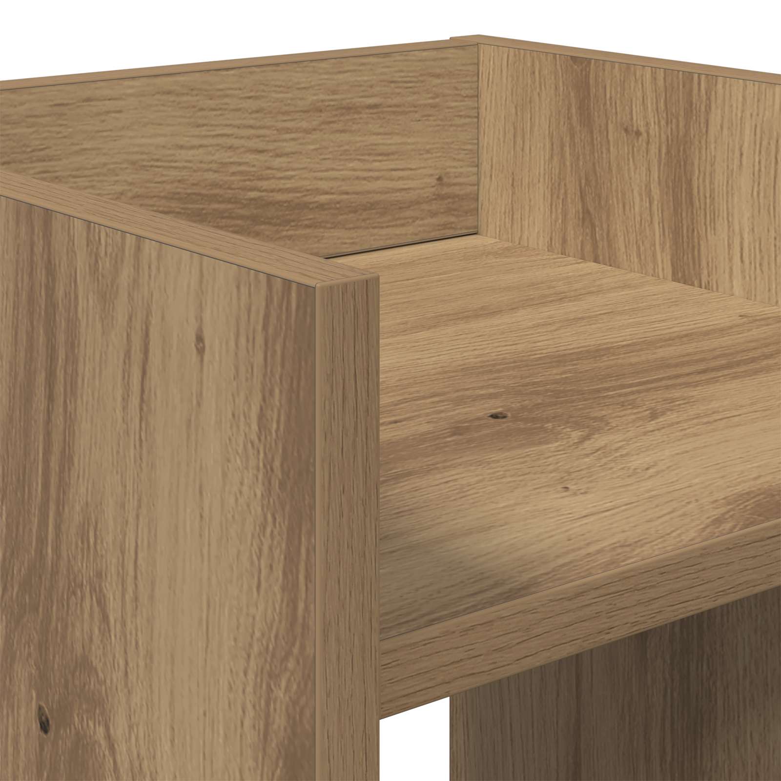 Supporto per piante 2 pcs Rovere Artigianale 30 x 30 x 40 cm | homemem39