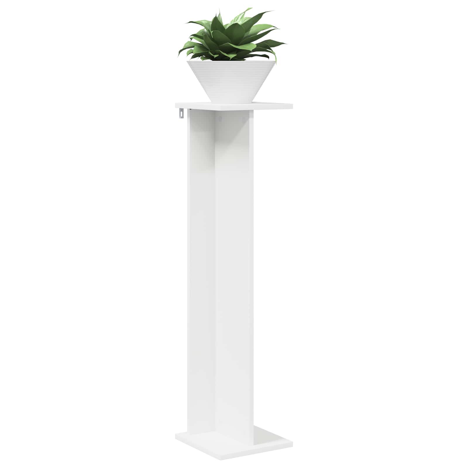 Supporto per piante 2 pcs Bianco 25 x 25,5 x 100,5 cm | homemem39