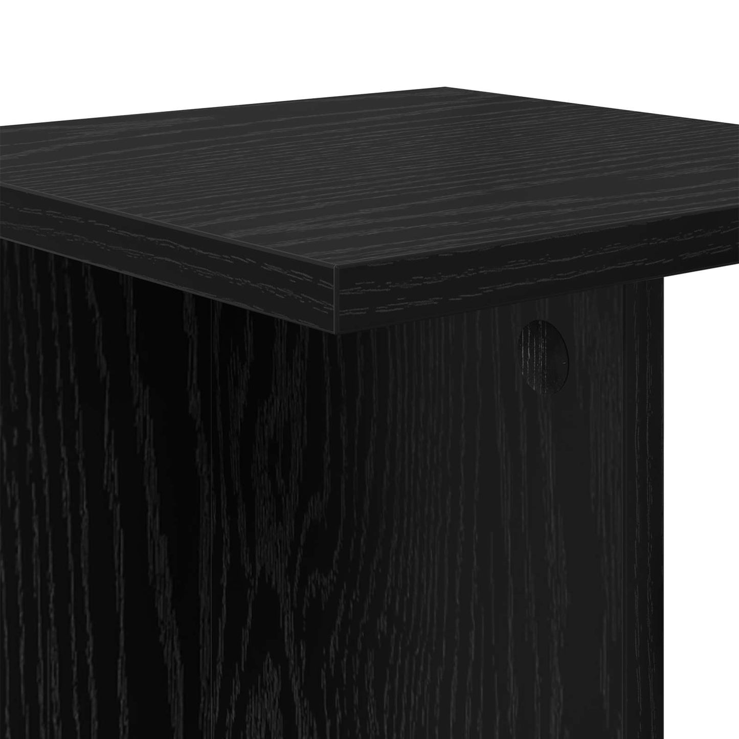 Supporto per piante Rovere Nero 25 x 25,5 x 100,5 cm | homemem39