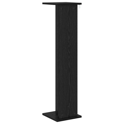 Supporto per piante Rovere Nero 25 x 25,5 x 100,5 cm | homemem39