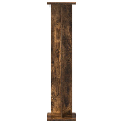 Supporto per piante 2 pcs Quercia Affumicata | homemem39