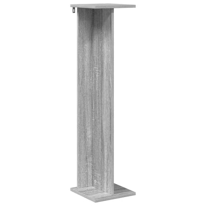 Supporto per piante 2 pcs Sonoma grigia 25 x 25,5 x 100,5 cm | homemem39