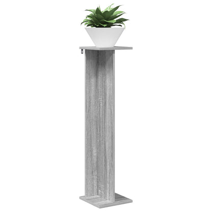 Supporto per piante 2 pcs Sonoma grigia 25 x 25,5 x 100,5 cm | homemem39