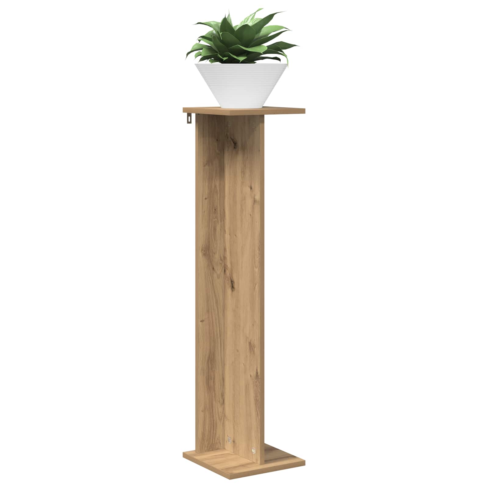 Supporto per piante Rovere Artigianale 25 x 25,5 x 100,5 cm | homemem39