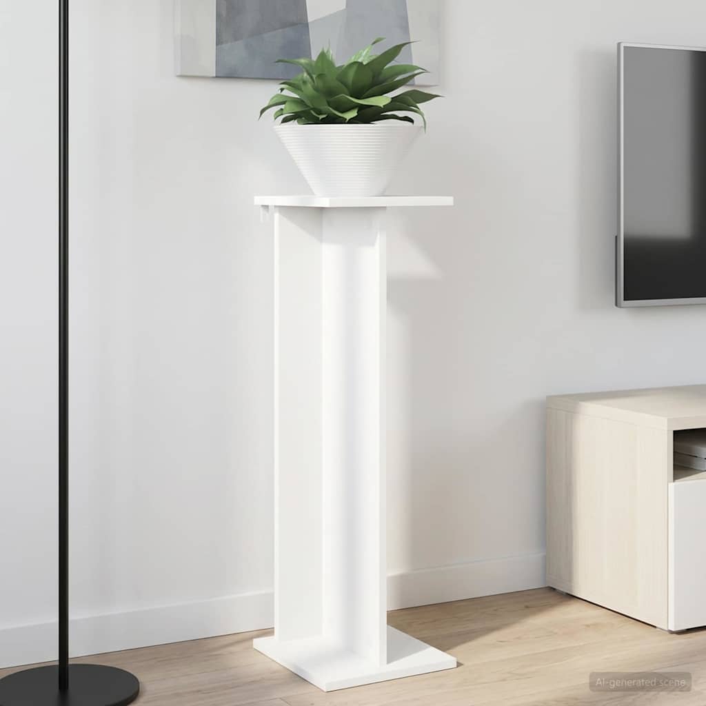 Supporto per piante 2 pcs Bianco 25 x 25,5 x 80,5 cm | homemem39