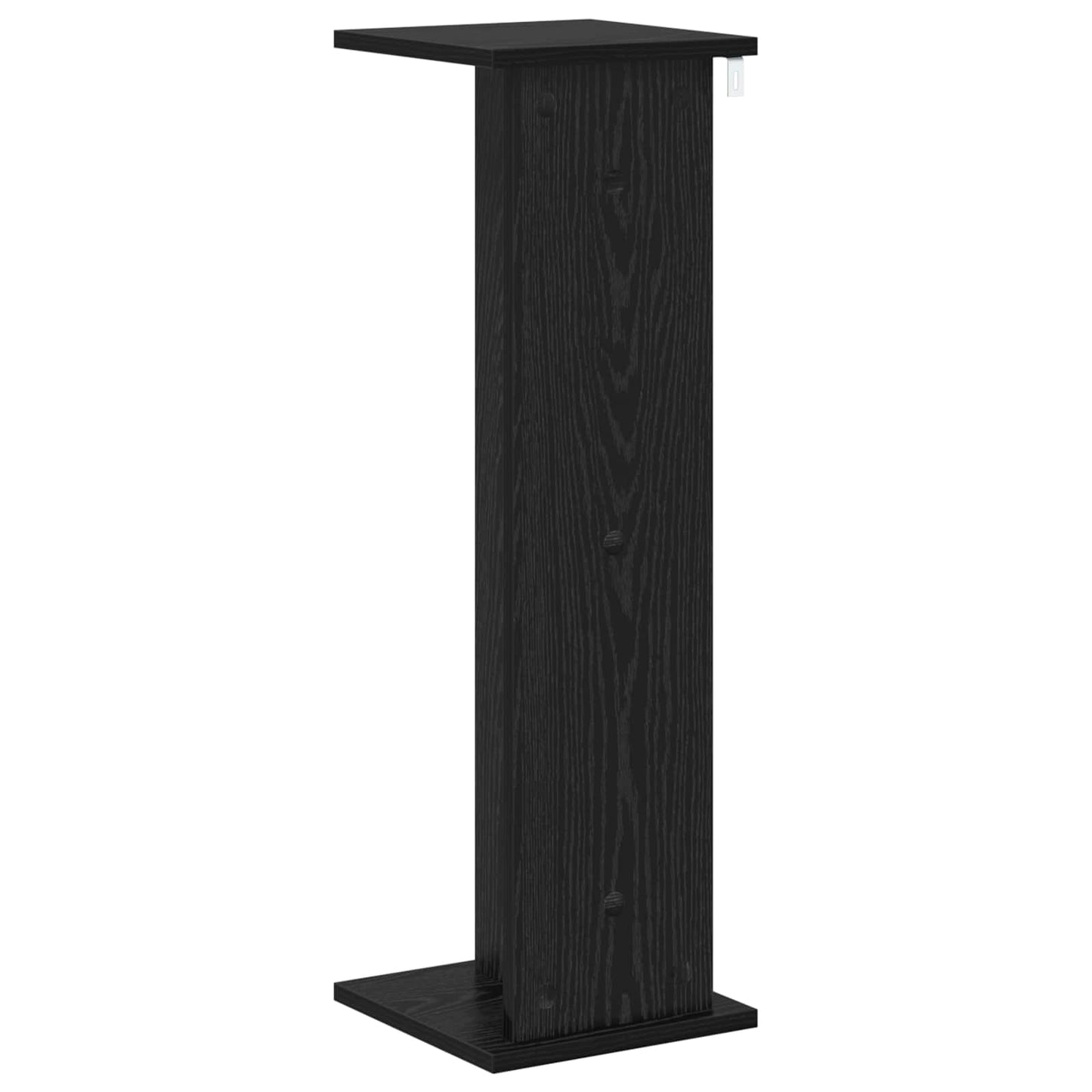 Supporto per piante Rovere Nero 25 x 25,5 x 80,5 cm | homemem39