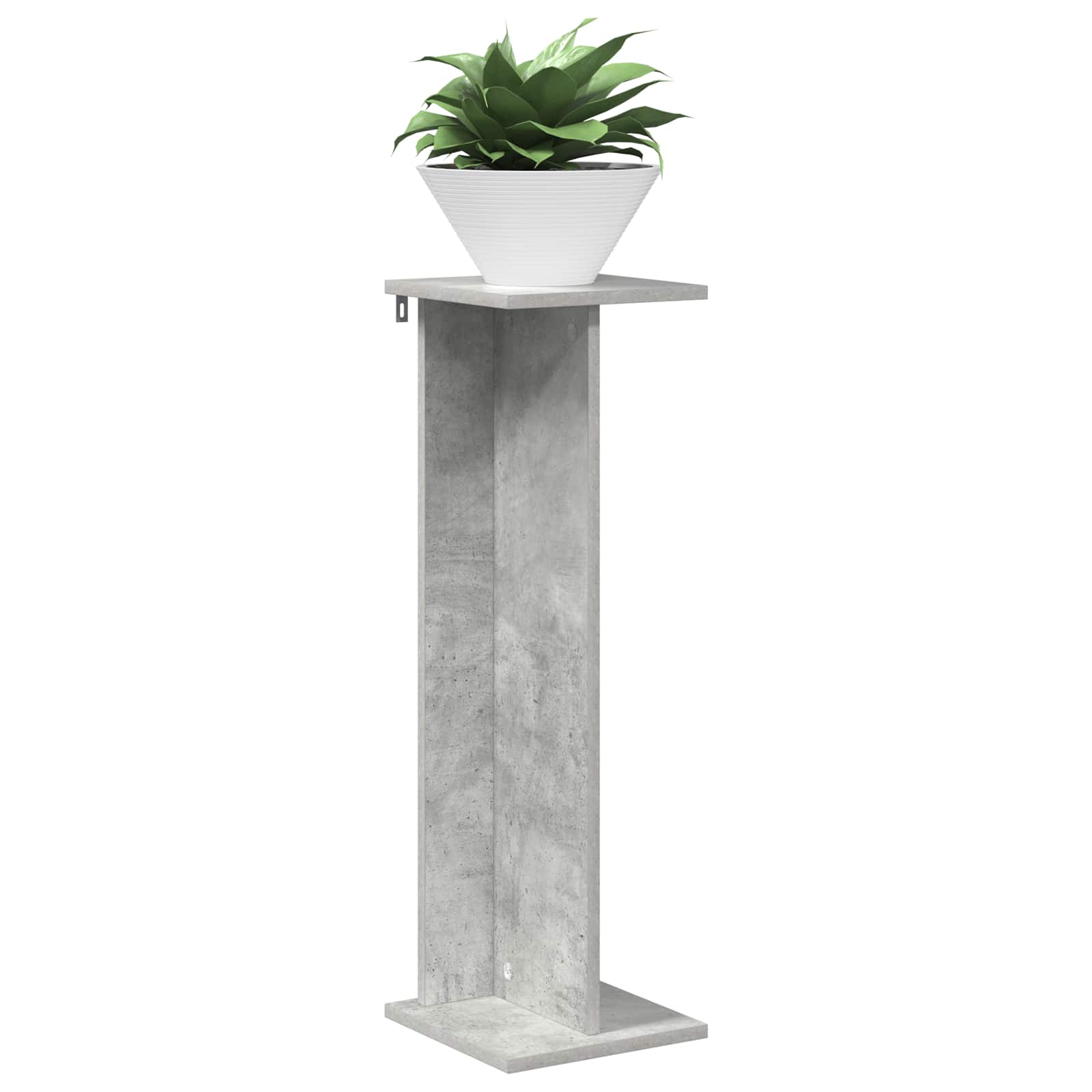 Supporto per piante 2 pcs Grigio Cemento 25 x 25,5 x 80,5 cm | homemem39