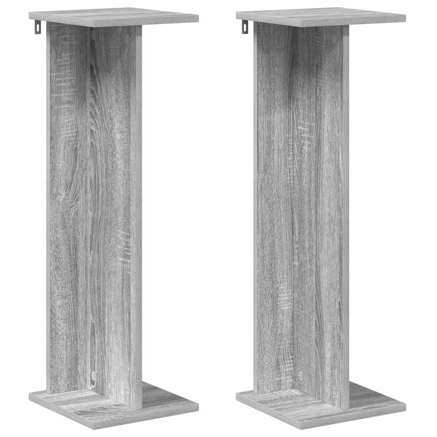 Supporto per piante 2 pcs Sonoma grigia 25 x 25,5 x 80,5 cm | homemem39