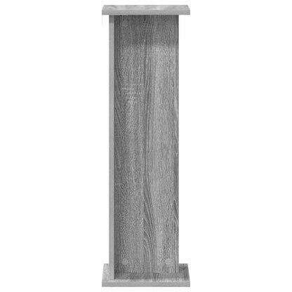Supporto per piante 2 pcs Sonoma grigia 25 x 25,5 x 80,5 cm | homemem39