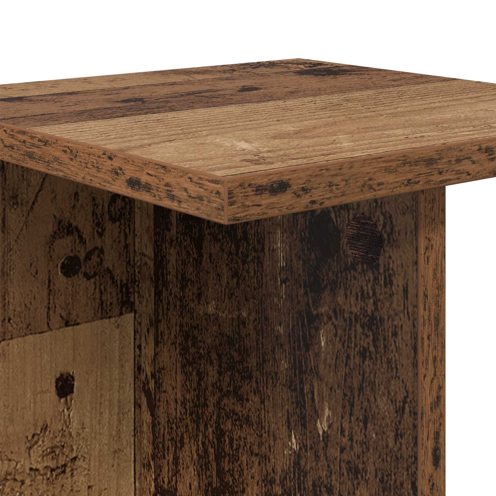 Supporto per piante 2 pcs Legno vecchio 25 x 25,5 x 80,5 cm | homemem39