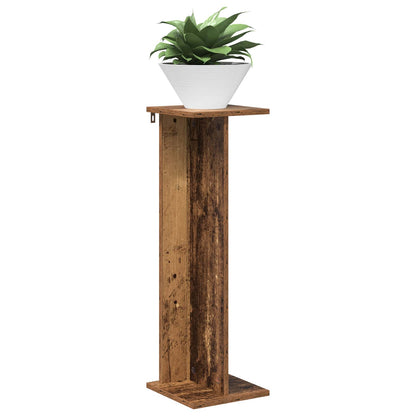 Supporto per piante 2 pcs Legno vecchio 25 x 25,5 x 80,5 cm | homemem39