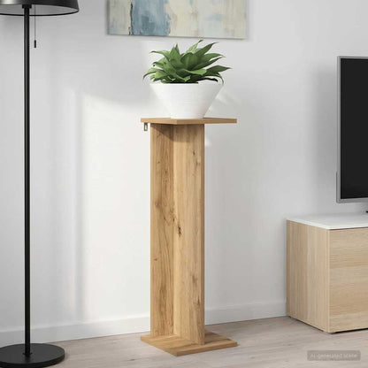 Supporto per piante Rovere Artigianale 25 x 25,5 x 80,5 cm | homemem39