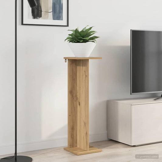Supporto per piante 2 pz Rovere Artigianale 25 x 25,5 x 80,5 cm - homemem39